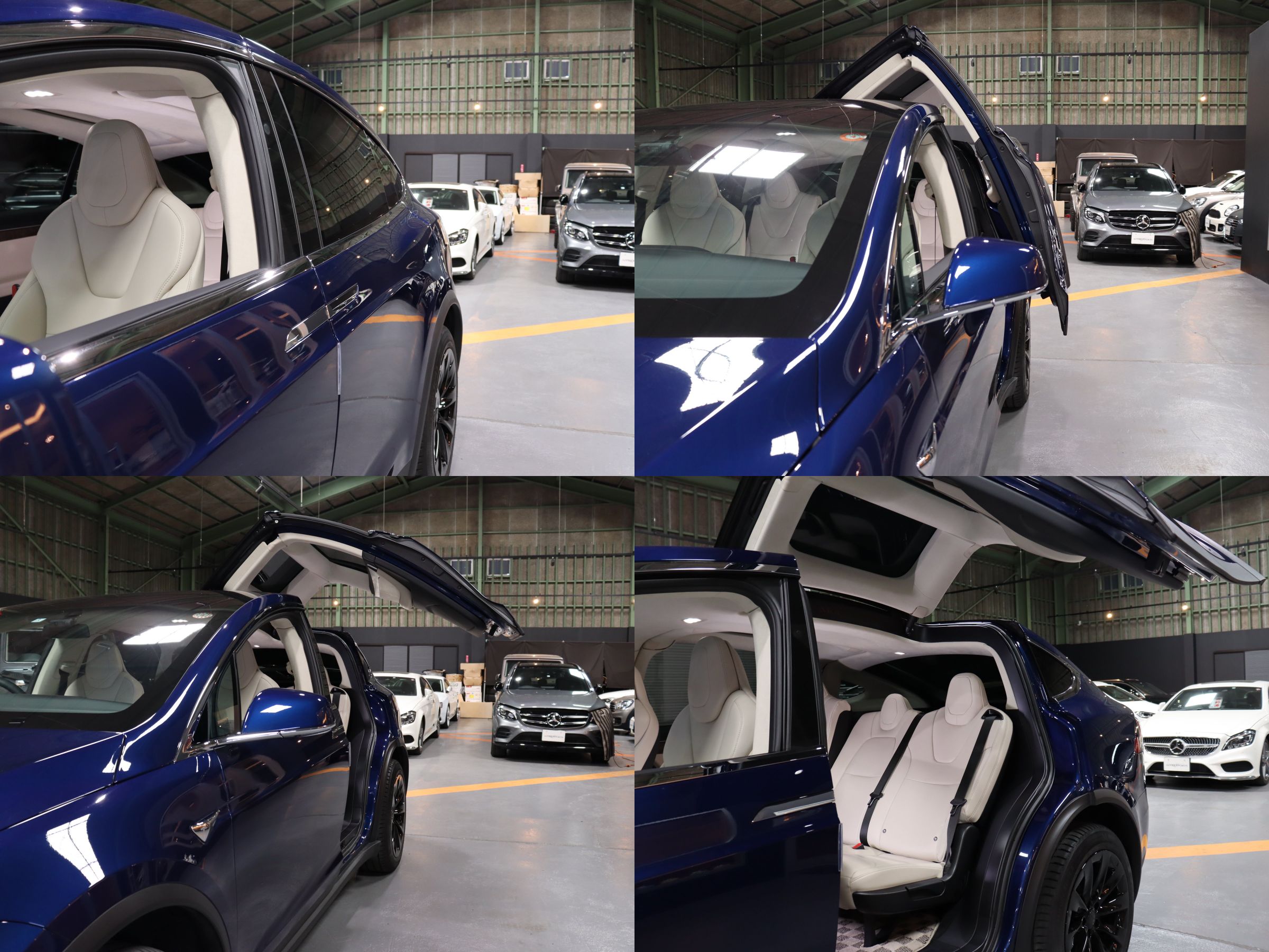 テスラ　モデルＸ　１００Ｄ　５人乗り